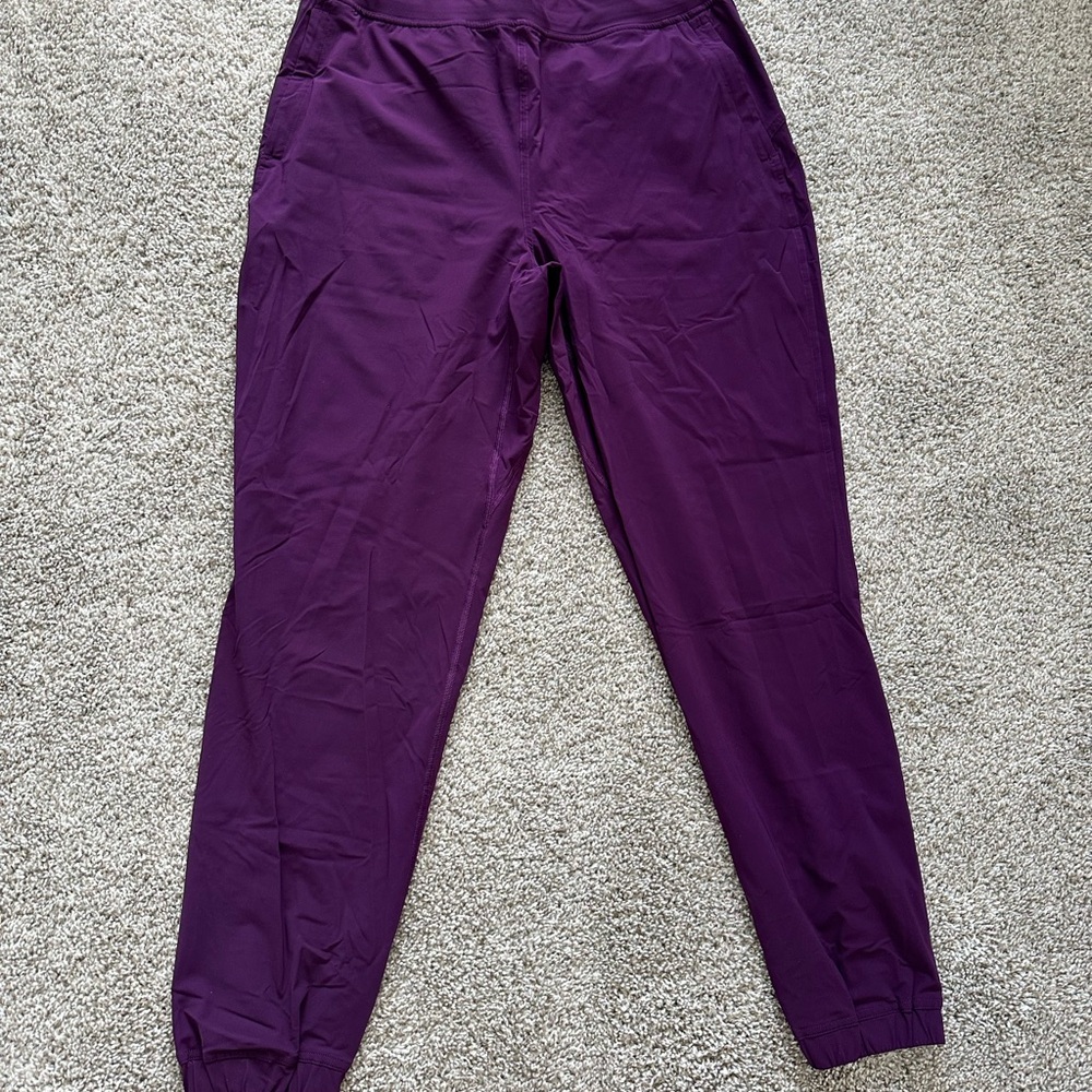 Lululemon Adpated Slate Dramatic Magenta Jogger Pants